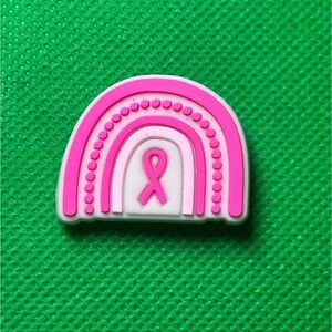 🌼 (5/$10 or 10/$15) NEW “Breast Cancer” 🎀 Croc Charm Collection